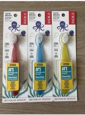 3 Spazzolini Radius Totz Spazzolino 18 Mesi + Spazzolino Extra Morbido Bambini Neonati Gum Brush Bebè price