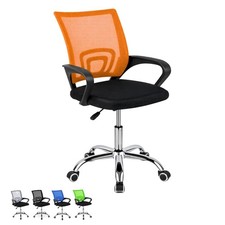 Poltrona Sedia da Ufficio SMART - ARANCIO, Presidenziale Direzionale Traspirante Sedia da ufficio price