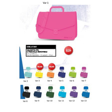 VALIGETTA SOFFIETTO EXCELLENT - TRACOLLA STACCABILE - 27x38x12 cm - TINTA UNITA Valigetta Donna price