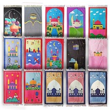 Childrens child kids prayer mat rug islamic muslim lot BUY 3 GET 1 FREE Prayer Tappeto price