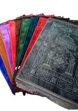 Padded Thick Prayer Mat Islamic Velvet Plain  Rug, Janamaz X Large  Eid Gift Prayer Tappeto price