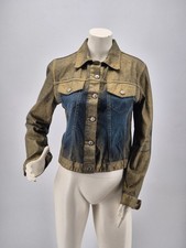 Pinko Giacca Jeans Donna/Ragazza  Vintage Bicolore Used Slim Fit Giacca Ragazza price