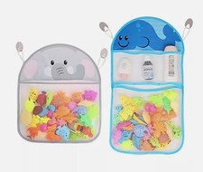 Giocattolo da bagno per bambini grandi organizer ordinato rete portaoggetti borsa bagno UK Bagno Net Bebè price