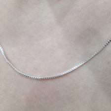 COLLANA GIROCOLLO VENEZIANA IN ARGENTO 925 CATENINA UOMO DONNA CATENA ORO BIANCO Collana in oro price