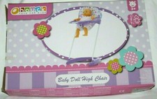 Hauck Giocattoli per Bambini Fiori Floreali Viola Baby Doll Seggiolone Alto Sedia Toy price