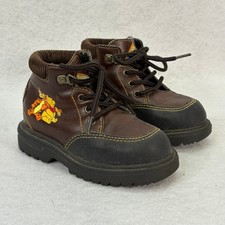 Stivali vintage Disney Winnie the Pooh Tigro marrone avventure all'aperto bambino taglia 7 Booties Ragazzo price