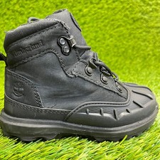 Stivali da trekking Timberland Converge Mid Boys taglia 8C neri sportivi impermeabili Booties Ragazzo price