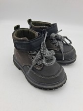Stivali Carter's ragazzo taglia 5 bambino marrone stringati gancio e cinturino ad anello Booties Ragazzo price