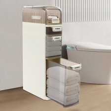 Mobile Portaoggetti da Bagno Slim, Portaoggetti da Bagno Stretto, Organizzatore Mobile Bagno Cabinet / Mobili price