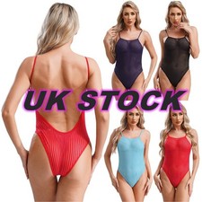 Costume da bagno donna UK a righe monokini maglia trasparente pezzo unico Monokini price