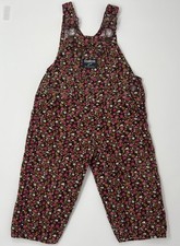 Salopette OshKosh Vestbak velluto a coste floreale 12M fattoria ragazza fiori gamba a scatto country Overalls Bebè price