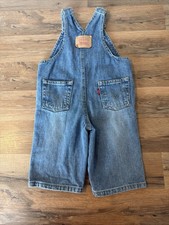 Salopette vintage Levi’s denim bambino 12 mesi pelle toppa posteriore senza scatti ottime foto Overalls Bebè price
