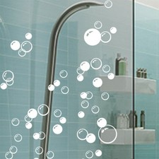 Adesivo 88 bolle arte parete bagno finestra doccia piastrelle decorazione decalcomania bambini auto Bagno / Shower Cabin Sticker price