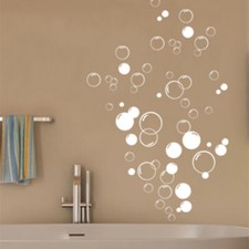 90x Bolle Adesivo Bagno Parete Doccia Porta, Fai da Te Wall Sticker ALTA QUALITÀ Bagno / Shower Cabin Sticker price