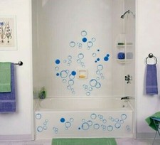 Adesivo 90 bolle bagno piastrelle parete porta doccia wall art vinile adesivo parete Bagno / Shower Cabin Sticker price
