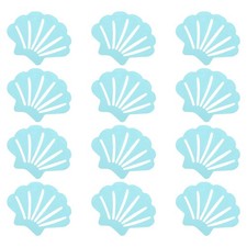 12 Pezzi Adesivi Antiscivolo per Vasca da Bagno Antiscivolo Doccia Bagno Pavimento Blu Bagno / Shower Cabin Sticker price