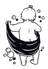 Adesivo decalcomania vinile bagno bambino doccia - ideale per pareti/piastrelle/finestre ecc Bagno / Shower Cabin Sticker price