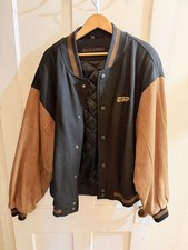 Giacca Bomber ESPN Marca Swingster Taglia Large Leather Abbigliamento Uomo price
