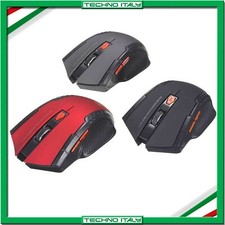 ✅MOUSE GAMING WIRELESS SENZA FILI 1200 DPI 6 TASTI OTTICO GIOCO LAPTOP PC SMA4✅ Mouse gaming price