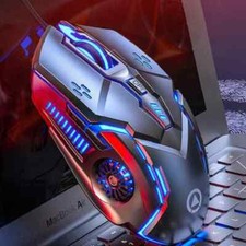 MOUSE OTTICO GAMING 3200 DPI SILNEZIOSO USB LED LUMINOSO 6 TASTI G5 PC NOTEBOOK Mouse gaming price