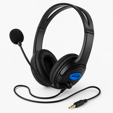 Cuffie Gaming con Microfono Regolabile Jack 3,5mm Stereo PS4 PC Xbox One Laptop Cuffie gaming price