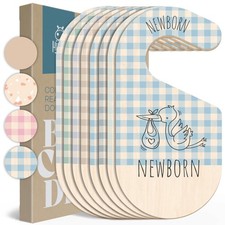 HIPPOTALE Divisori Armadio Neonato - Organizzatore Vestiti Bambino Blu per Asilo Dec... Camera Wardrobe Bebè price