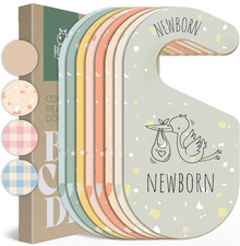 Divisori Armadio Colorati Taglia Neonato - Organizer Vestiti Bambino in Legno per Asilo D Camera Wardrobe Bebè price