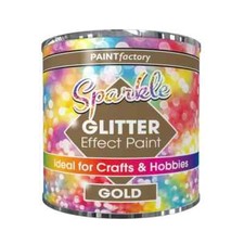 VERNICE EFFETTO SCINTILLANTE GLITTER COLORE ORO VASO 125ML INTERNI ESTERNI Glitter Paint price