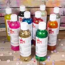 Scola Artmix 300ml Pronto Misto Glitter Pittura Arte Artigianato Bambini Scintillante Bambino Sicuro Glitter Paint price