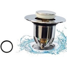 SCARICO LAVABO BAGNO UNIVERSALE POP UP TAPPO LAVANDINO BAGNO CON FILTRO Lavabi price