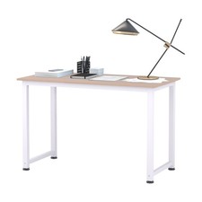 HOMCOM Scrivania per Computer Gambe Regolabili Tavolo da Pranzo in MDF Computer Scrivania price