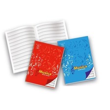 Pigna maxi quaderno per Musica formato A4 21x29,7 cm - 12 Pentagrammi con interc Quaderno per musica price