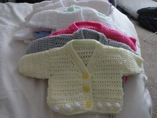 CARDIGAN NEONATO BOBBLE ALL'UNCINETTO BAMBINO Cardigan Bebè price