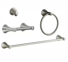 Set bagno KOHLER Coralais: porta asciugamani e anello, gancio accappatoio, porta carta igienica Set Towel & Accappatoio price
