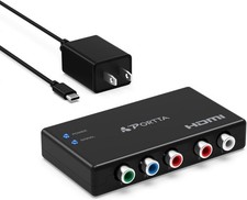 Portta Component to HDMI Convertitore YPbPr RGB Audio 1080P per HDTV Lavagna smart price