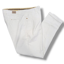 Pantalone UOMO in cotone pesante tasca america con pence "SQUAD" Panna  44 52 Capri Pantaloni Uomo price