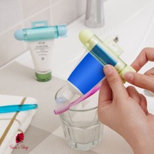 SUPPORTO PER APPENDERE E DISTRIBUIRE IL DENTIFRICIO COLORE CASUALE Supporto per Dentifricio price