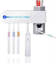 STERILIZZATORE DISPENSER PER SPAZZOLINO E DENTIFRICIO SUPPORTO SPAZZOLINI BAGNO Supporto per Dentifricio price