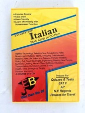 Ace's Italian CD Software Exambusters Study Cards Software per apprendimento lingue straniere price