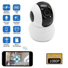 1pz Telecamera Wireless Baby Monitor Pan/Tilt Audio 2 Vie Visione Notturna 1080P Camera Night Light Bebè price