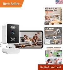 Telecamera interna wireless compatta 1080P per monitoraggio bambini con rilevamento movimento Camera Night Light Bebè price