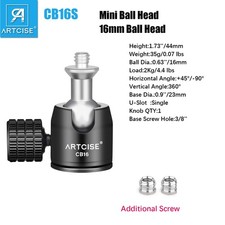 Supporto staffa adattatore testa treppiede testa a sfera mini 3/8" per fotocamera reflex Tripod Heads price