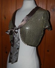 F+F, donna, ragazza, oro, festa, cover, bolero, taglia 10 (15-16-17 anni) Bolero Ragazza price