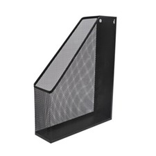 Porta riviste da ufficio in rete metallica nero Ufficio Magazine Rack price