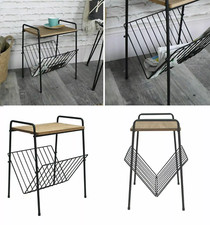 Scaffale porta riviste in legno free standing libreria scaffale casa ufficio riordino UK Ufficio Magazine Rack price