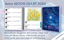 Diario lunare astrocale 2024, calendario lunare datario Calendar price