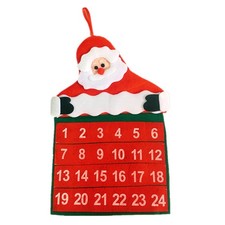 Calendario Babbo Natale Decorazione Festa Casa Calendar price