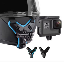 ✅ SUPPORTO MENTO ATTACCO GOPRO HERO ATTACCO CASCO MOTO BICI ACTION CAM✅ Accessori per action cam price