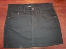 Minigonna elasticizzata no denny rose xxs nero ragazza donna mini jeans Jeans / Denim Gonna Ragazza price