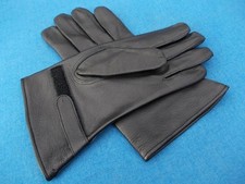 Guanti in pelle nera  TRE TAGLIE 7,5 - 8 - 8,5  OTTIMA QUALITA' Guanti Uomo price